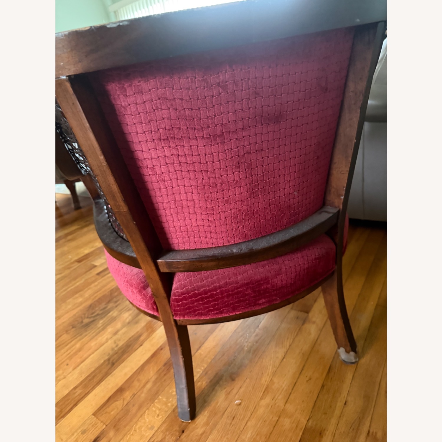 Red Vintage Accent Chairs - image-10