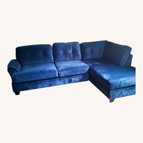Used Blue Sofa Set for sale on AptDeco