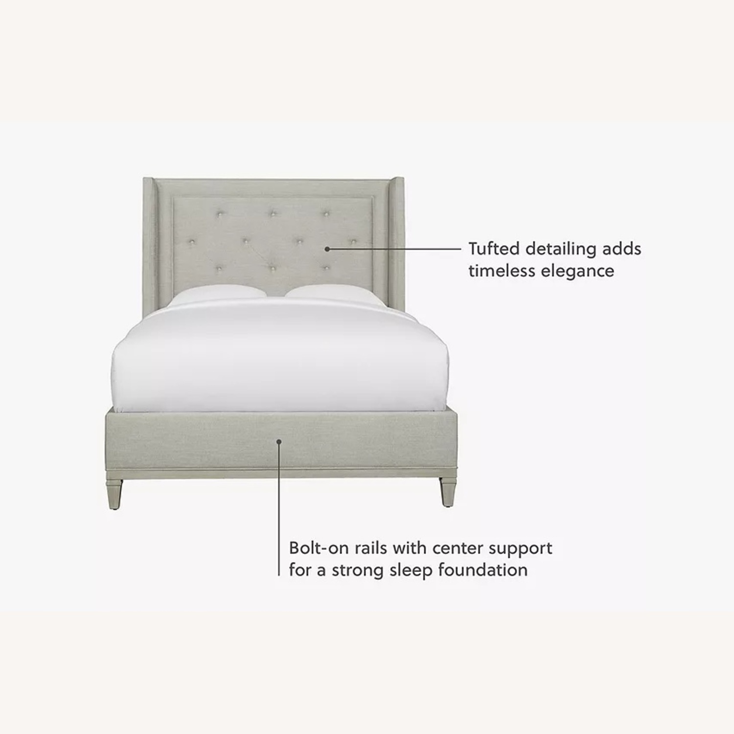 Hyde Park Bed (Queen Frame) - image-4
