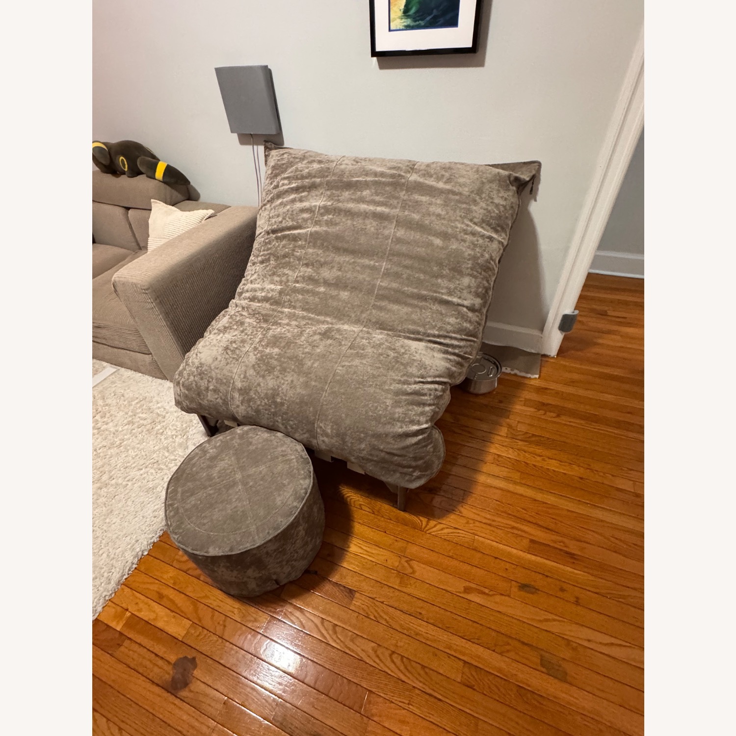 Lovesac PillowSac Accent Chair & Squattoman Bundle - image-2