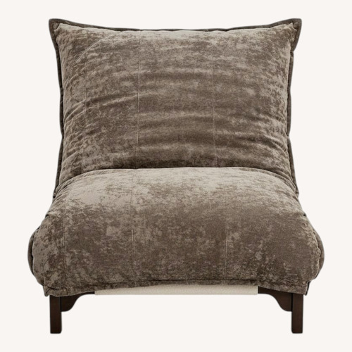 Used Lovesac PillowSac Accent Chair & Squattoman Bundle for sale on AptDeco