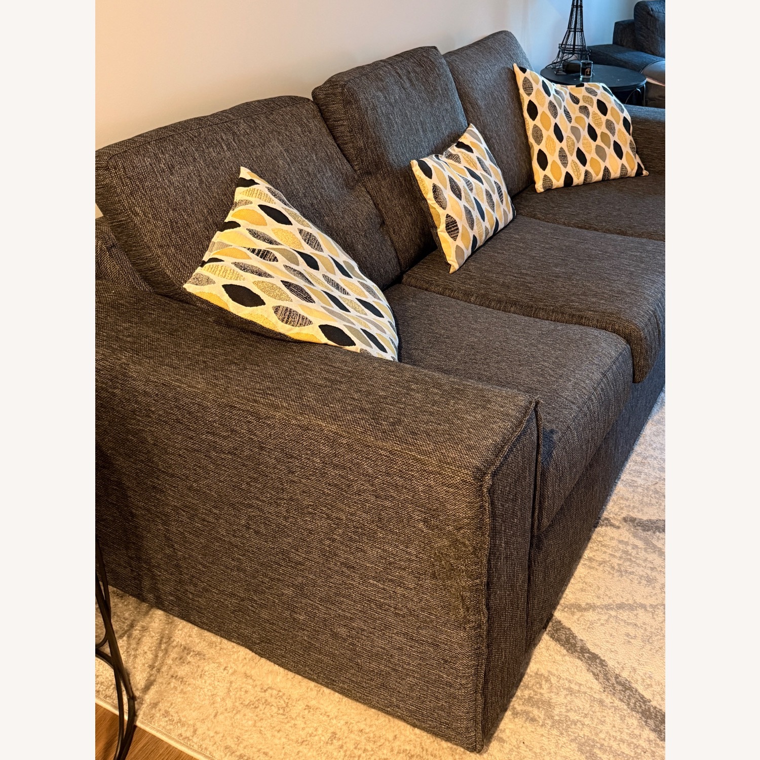 Blue/Gray Couch - image-2