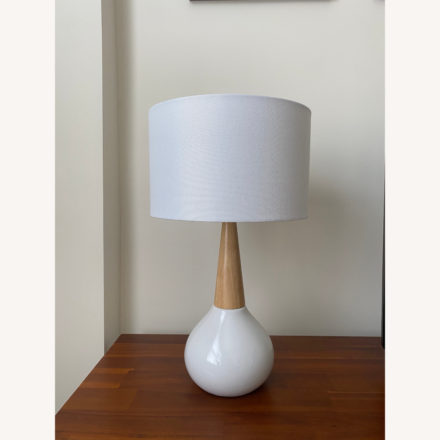 AllModern Scotia Ceramic and Wood Table Lamp - image-1