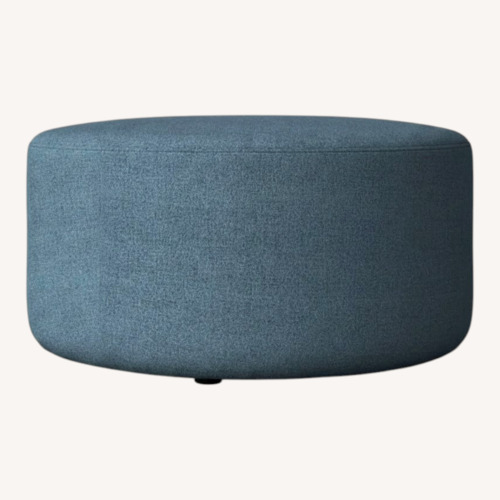Used Joss & Main Mila Round Cocktail Ottoman for sale on AptDeco