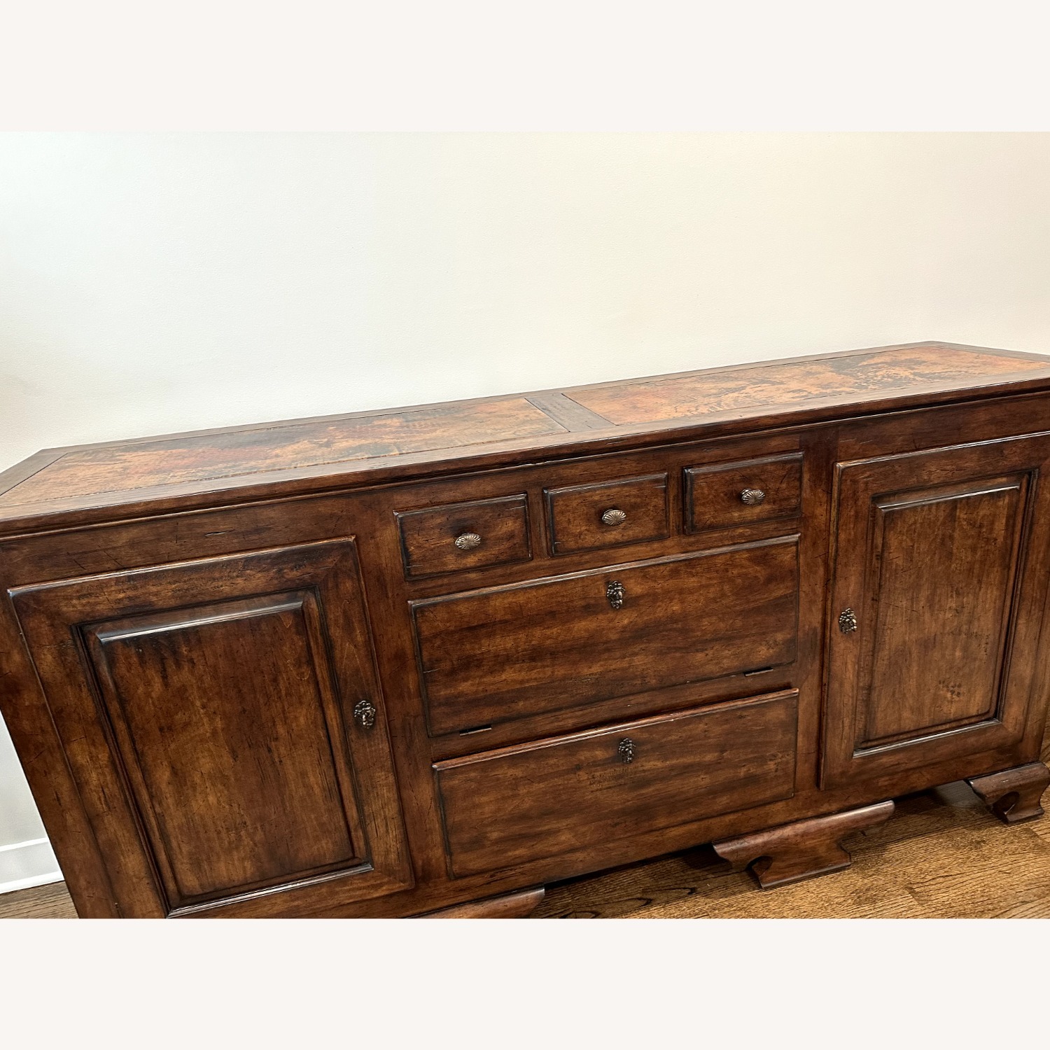 Century Furniture Dark Brown Wood Sideboard - image-2