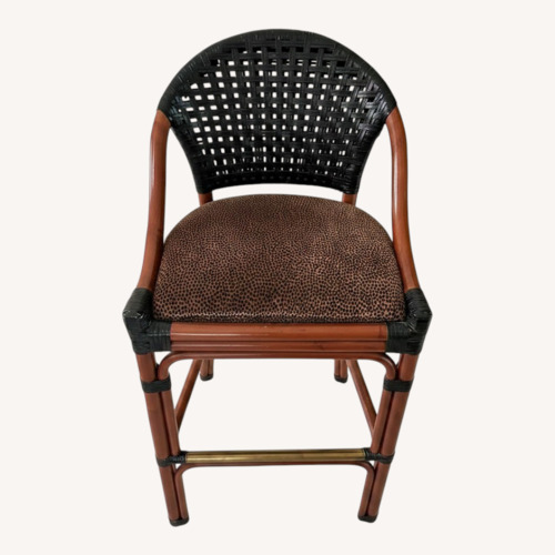 Used Palecek Rattan Bar Stools for sale on AptDeco