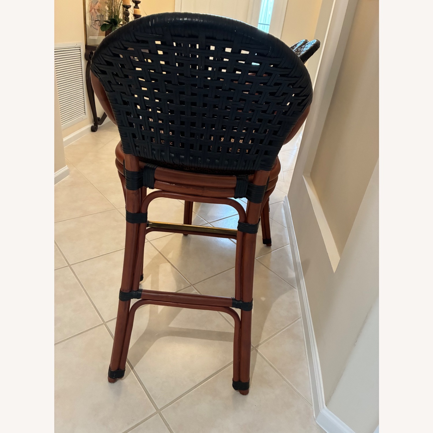 Palecek Rattan Bar Stools - image-3