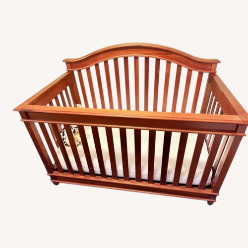 Used Dark Brown Crib for sale on AptDeco