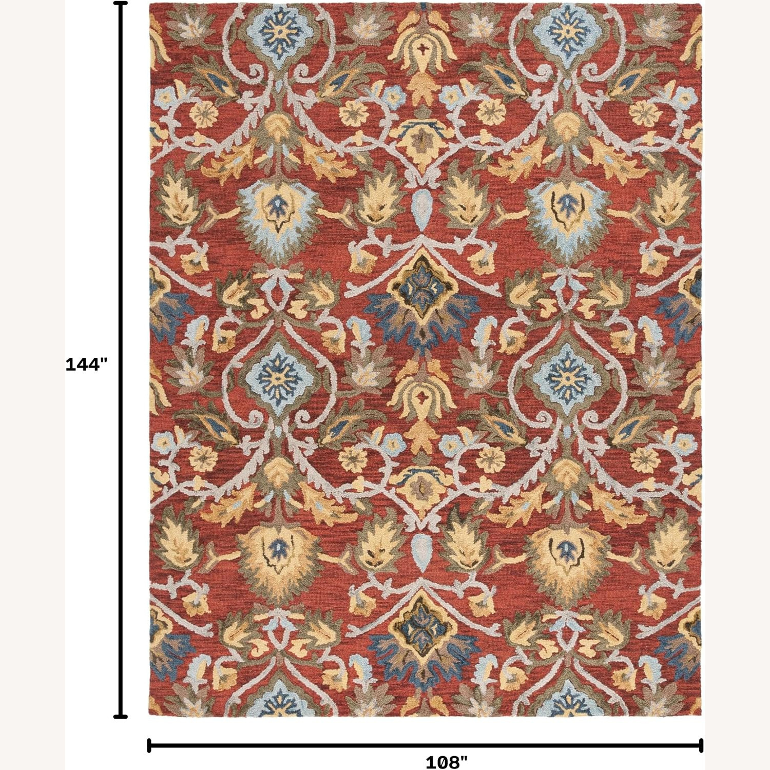 Blossom Fabric Area Rug 9' x 12' - image-2