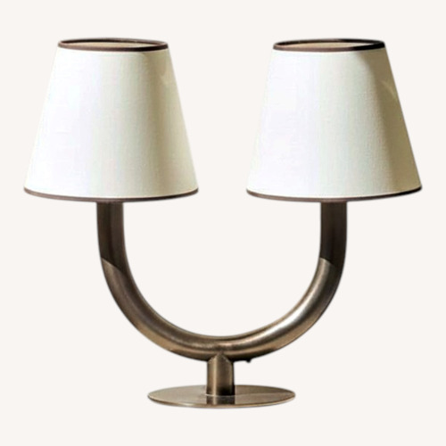 Used Taylor Made Custom Furniture White Table Lamps for sale on AptDeco