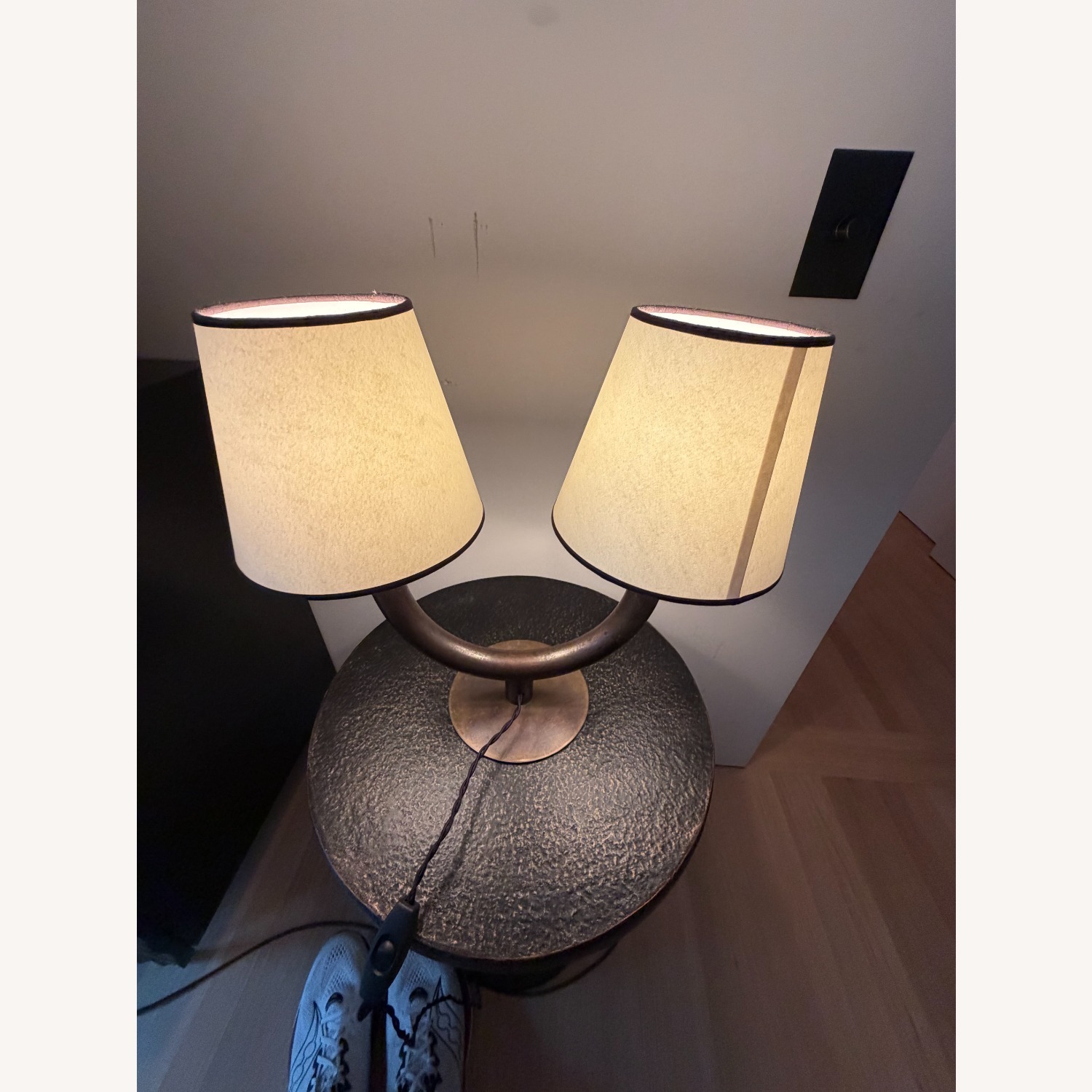 Taylor Made Custom Furniture White Table Lamps - image-3