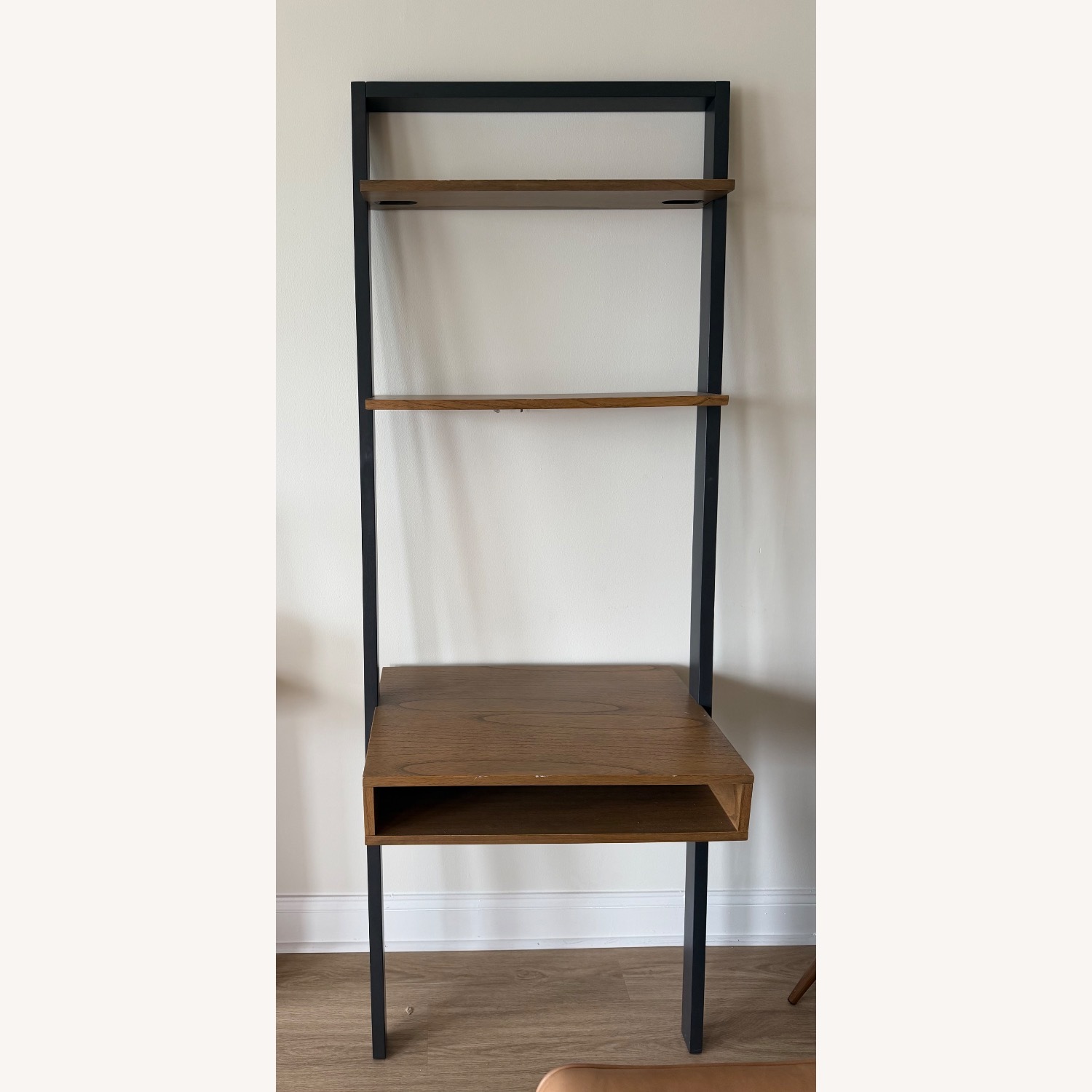 West Elm Ladder Shelf Wall Desk - image-2