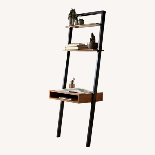 Used West Elm Ladder Shelf Wall Desk for sale on AptDeco
