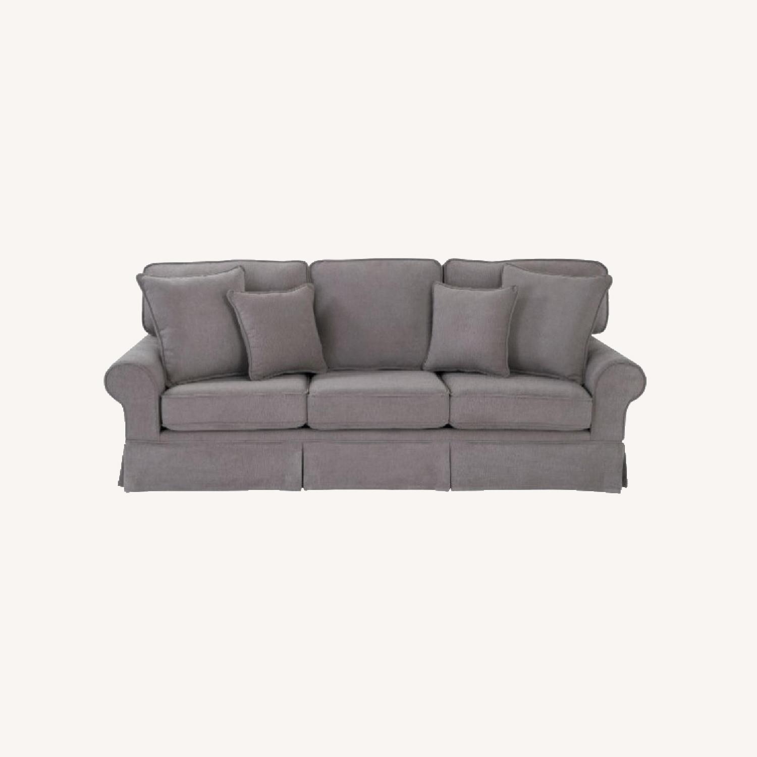 Bob's Discount Furniture Katie 90" Charcoal Sofa - image-5