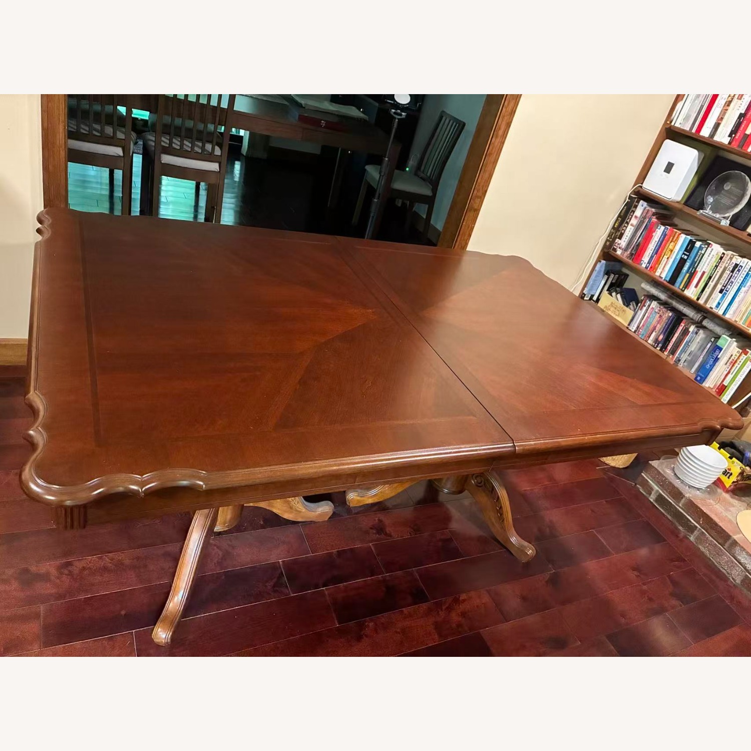 Dining Table Set with 2 Armchairs & 4 Side Chairs - image-2