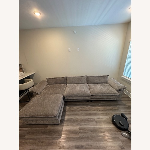 Used Gray Large Sectional for sale on AptDeco