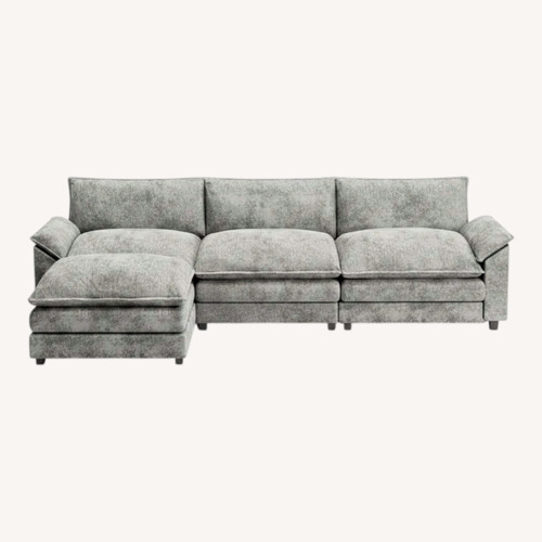 Used Gray Large Sectional for sale on AptDeco