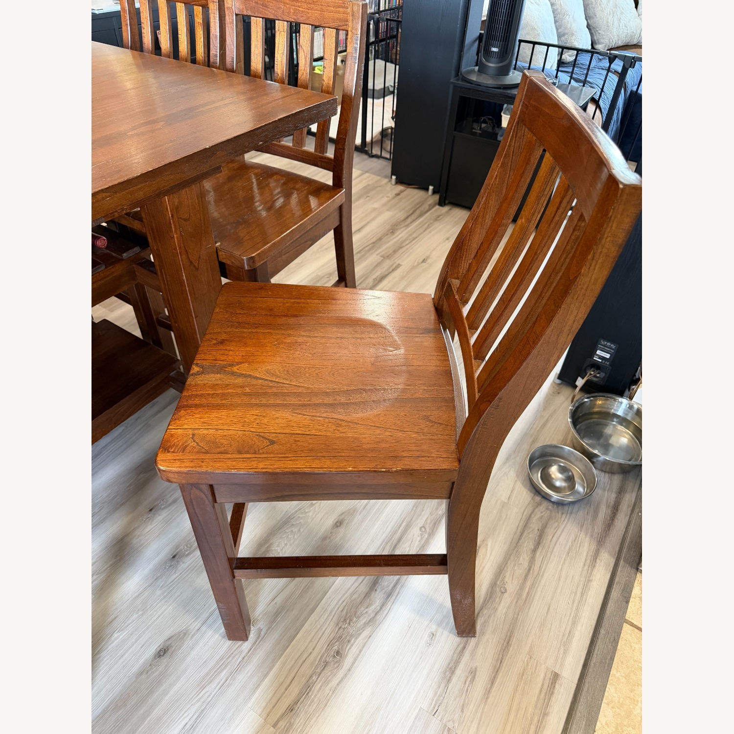 Counter Height Dining Table Set with 8 Chairs - image-4