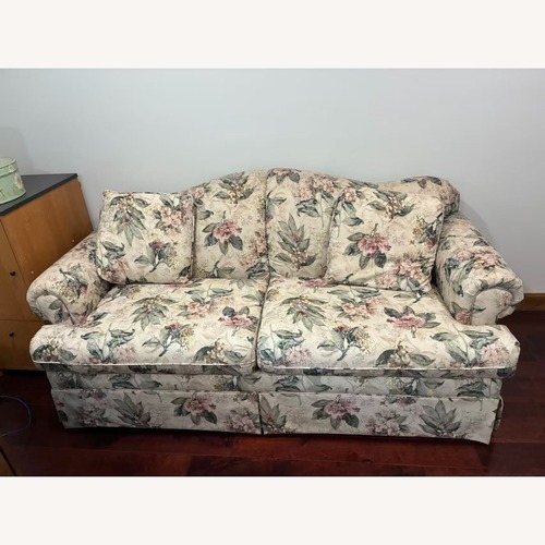 Used Traditional Rolled-arm Fabric Sleeper Sofa for sale on AptDeco