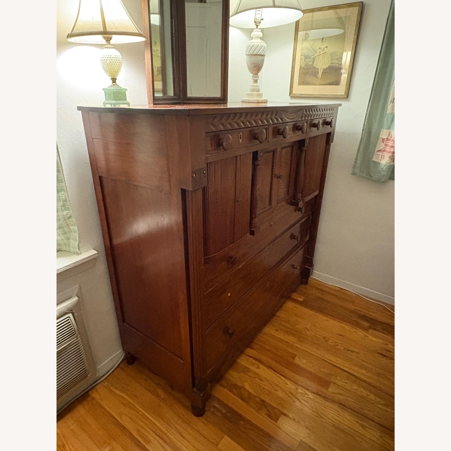 Antique American Empire Dresser Circa 1850 - image-2