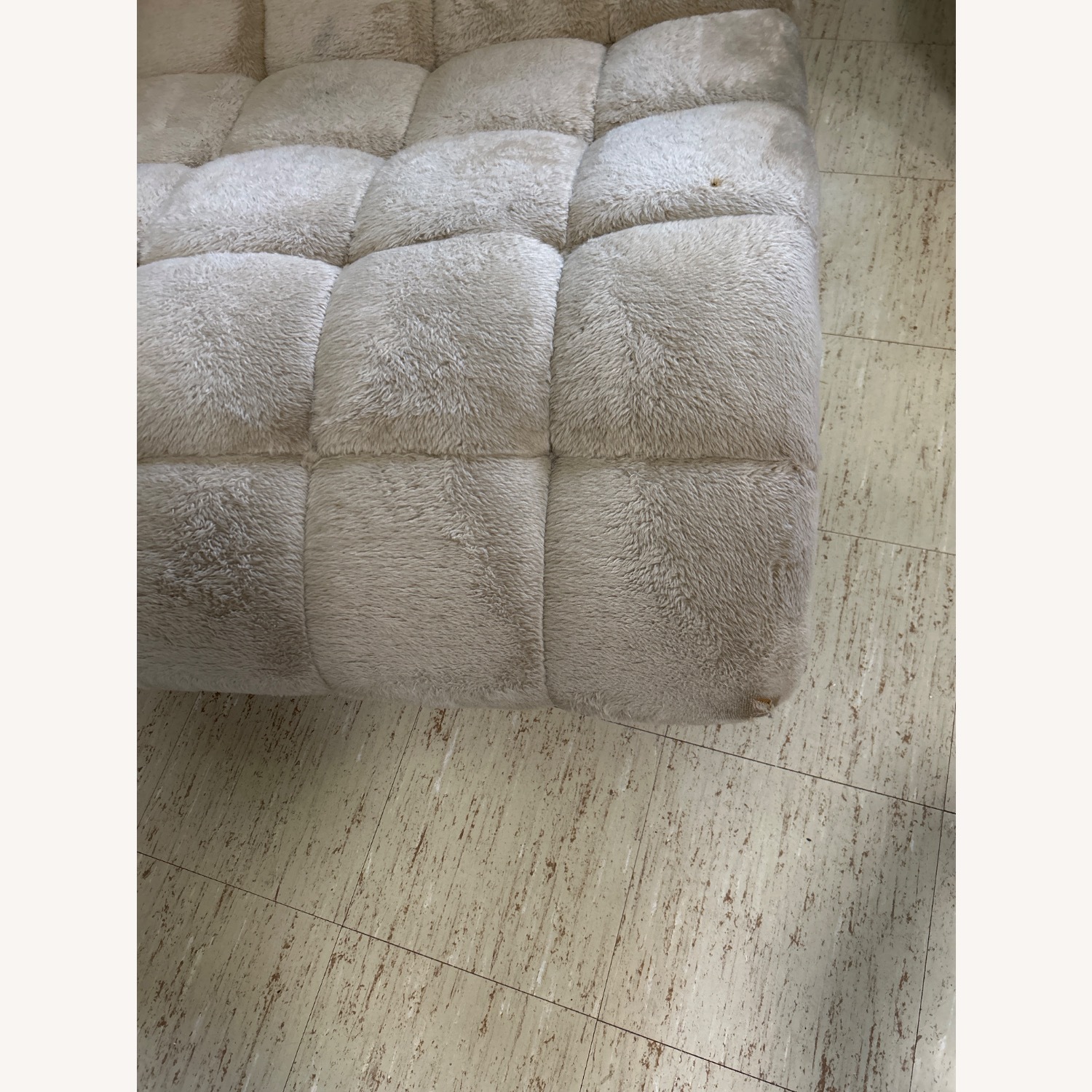 Vintage/Antique Finds Light Brown Chaise Lounge - image-3