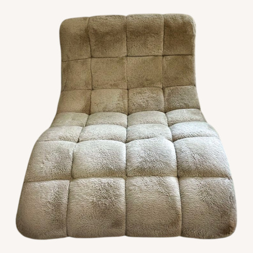 Used Vintage/Antique Finds Light Brown Chaise Lounge for sale on AptDeco