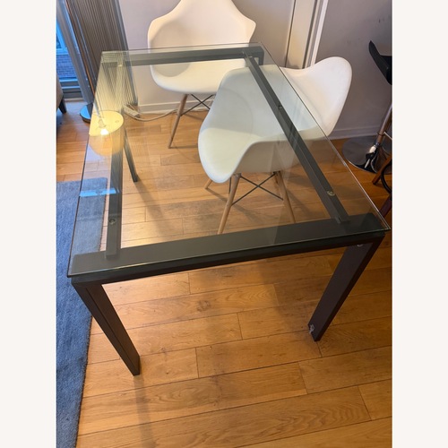 Used Room & Board Rand Glass Dining Table for sale on AptDeco