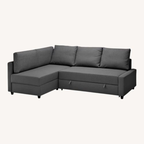 Used IKEA Dark Gray Fabric Sleeper Sofa for sale on AptDeco