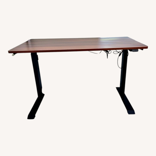 Used Dark Brown Standing Desk for sale on AptDeco