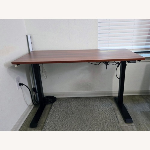 Used Dark Brown Standing Desk for sale on AptDeco