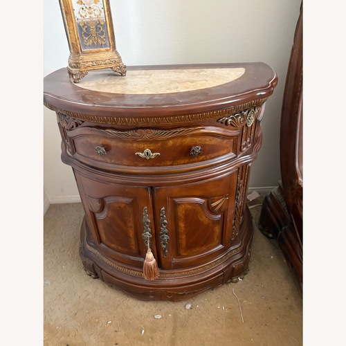 Used Michael Amini Cortina Nightstands for sale on AptDeco