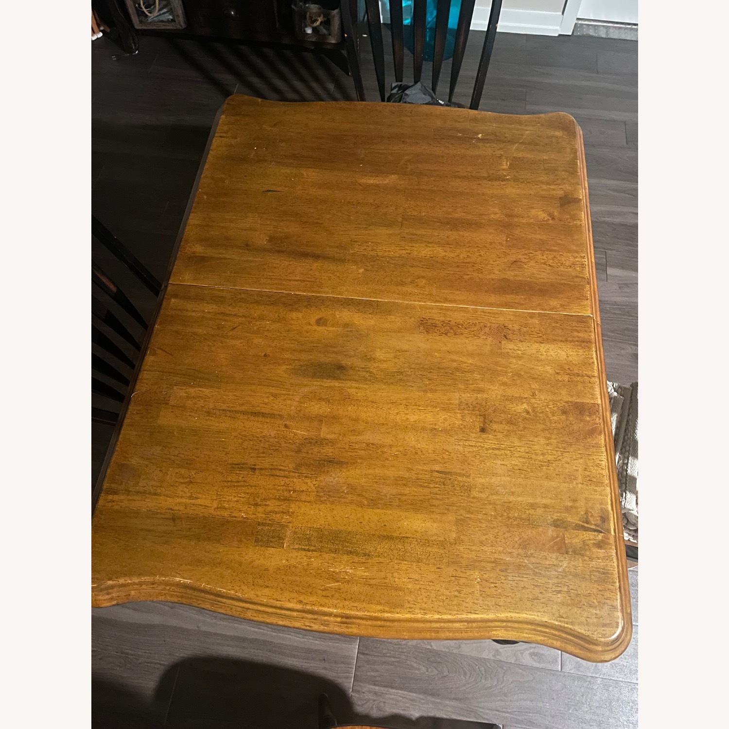 Solid Wood Dining Set 6 Chairs - image-2