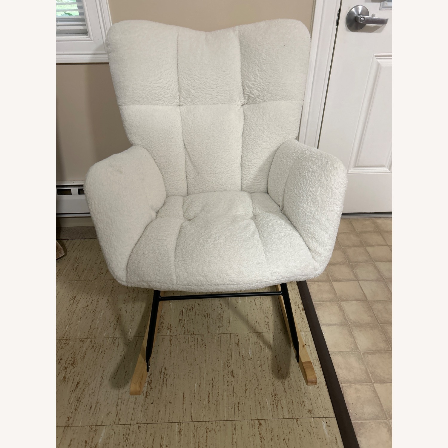 White Armchair (Rocker) - image-1