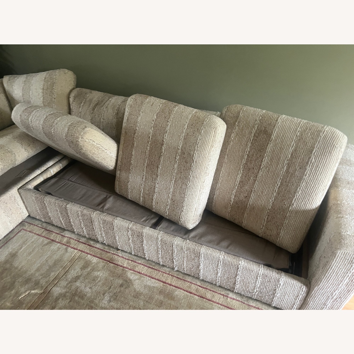 Light Gray 2 Piece Sectional - image-7