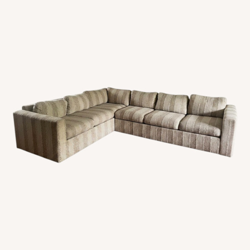 Used Light Gray 2 Piece Sectional for sale on AptDeco