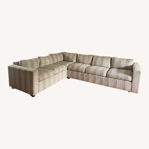 Used Light Gray 2 Piece Sectional for sale on AptDeco