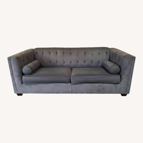 Used Light Gray Fabric 2 Seater Sofa for sale on AptDeco