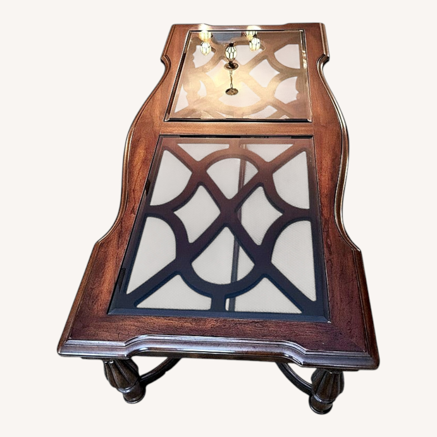 Vintage/Antique Finds Dark Brown Coffee Table - image-0