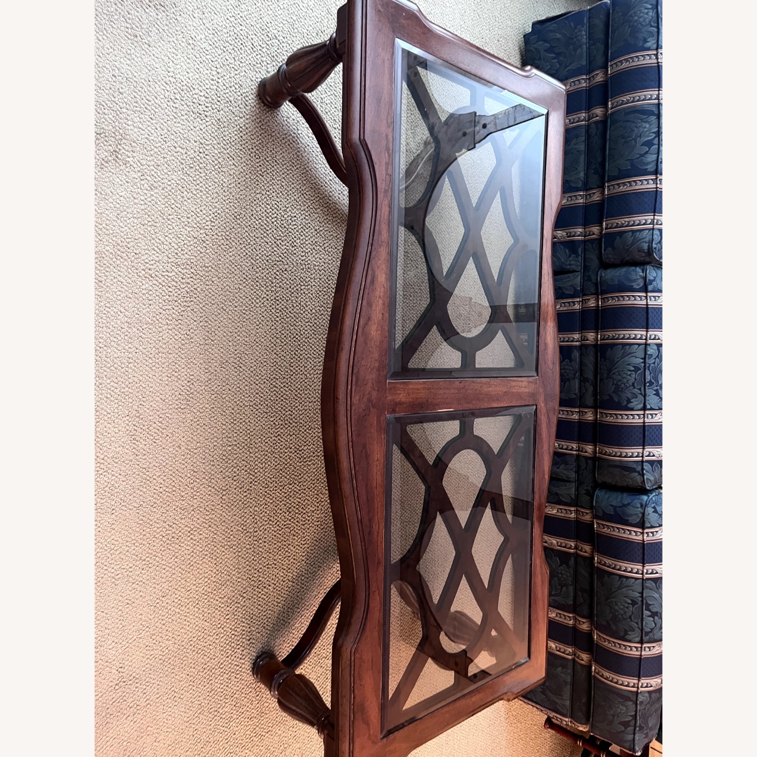 Vintage/Antique Finds Dark Brown Coffee Table - image-3