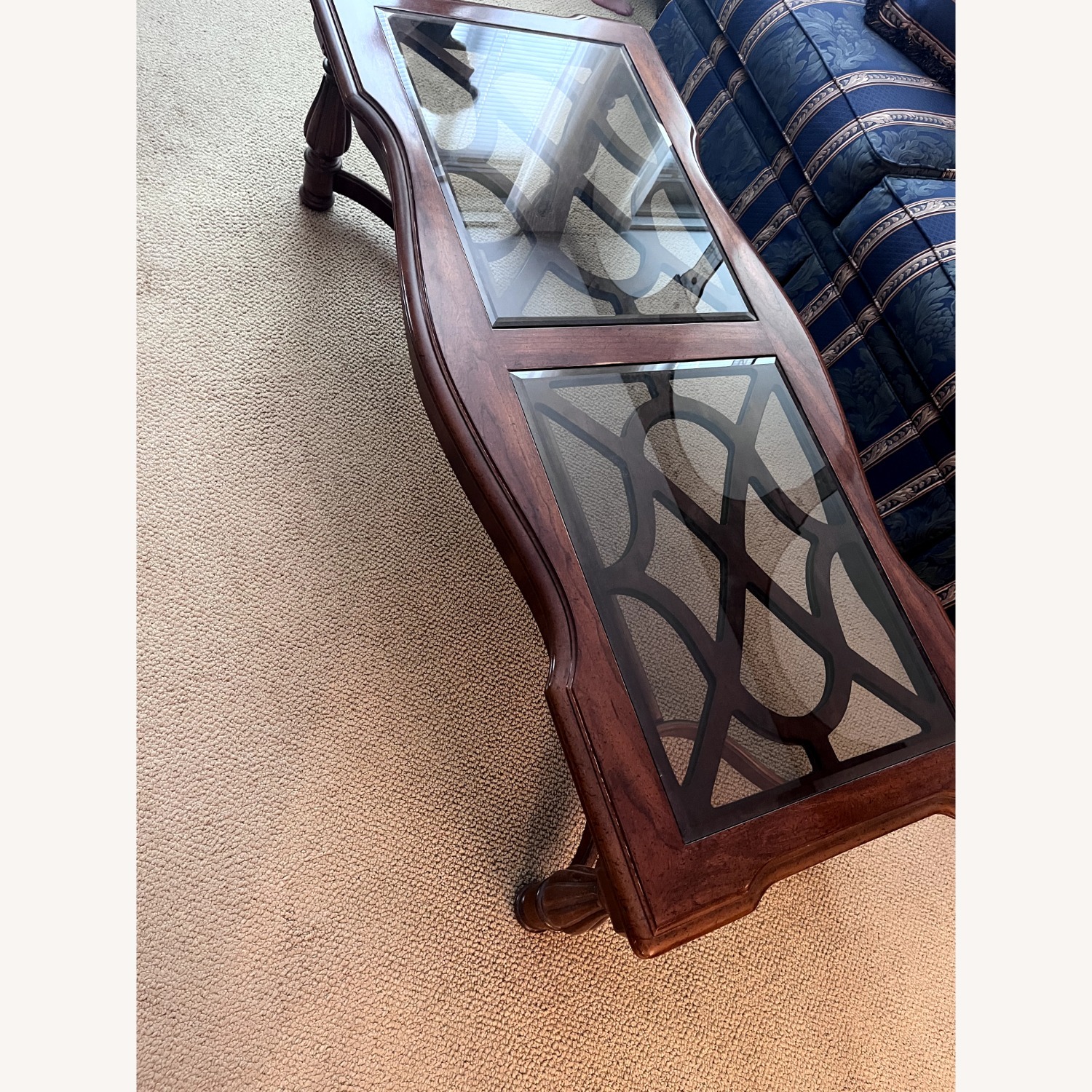Vintage/Antique Finds Dark Brown Coffee Table - image-4