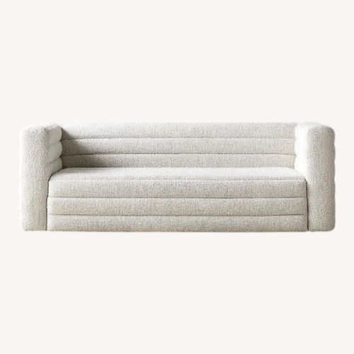 Used CB2 Strato 80 Boucle Sofa for sale on AptDeco