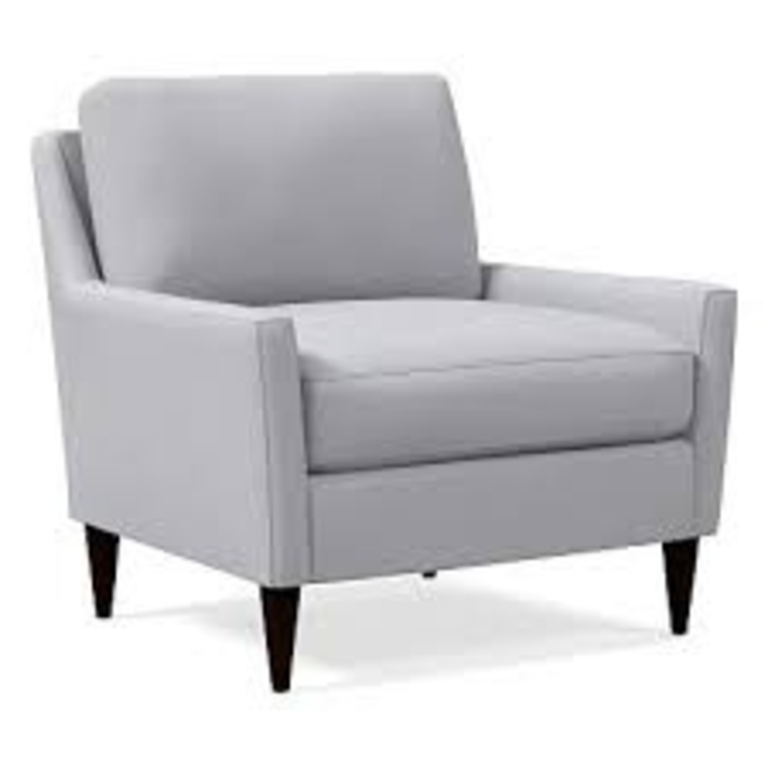 West Elm Grey Accent Chair - image-4
