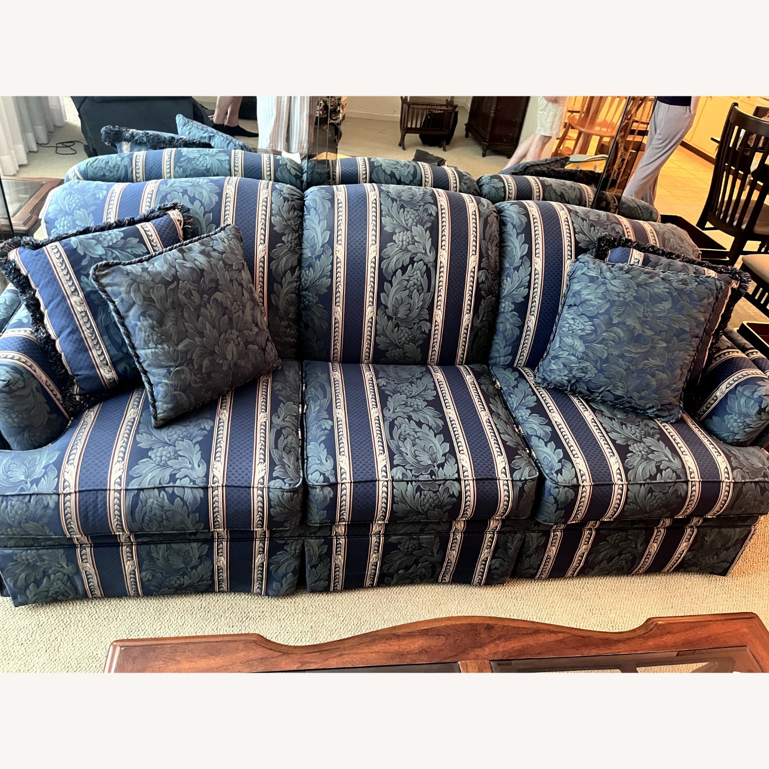 Vintage 90s 3 Seat Couch - image-5