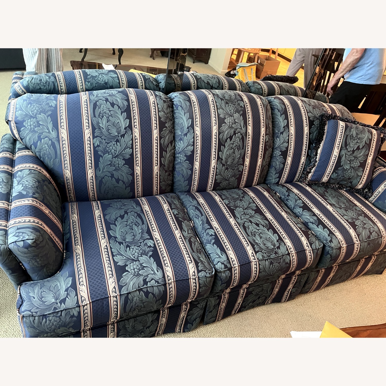Vintage 90s 3 Seat Couch - image-2