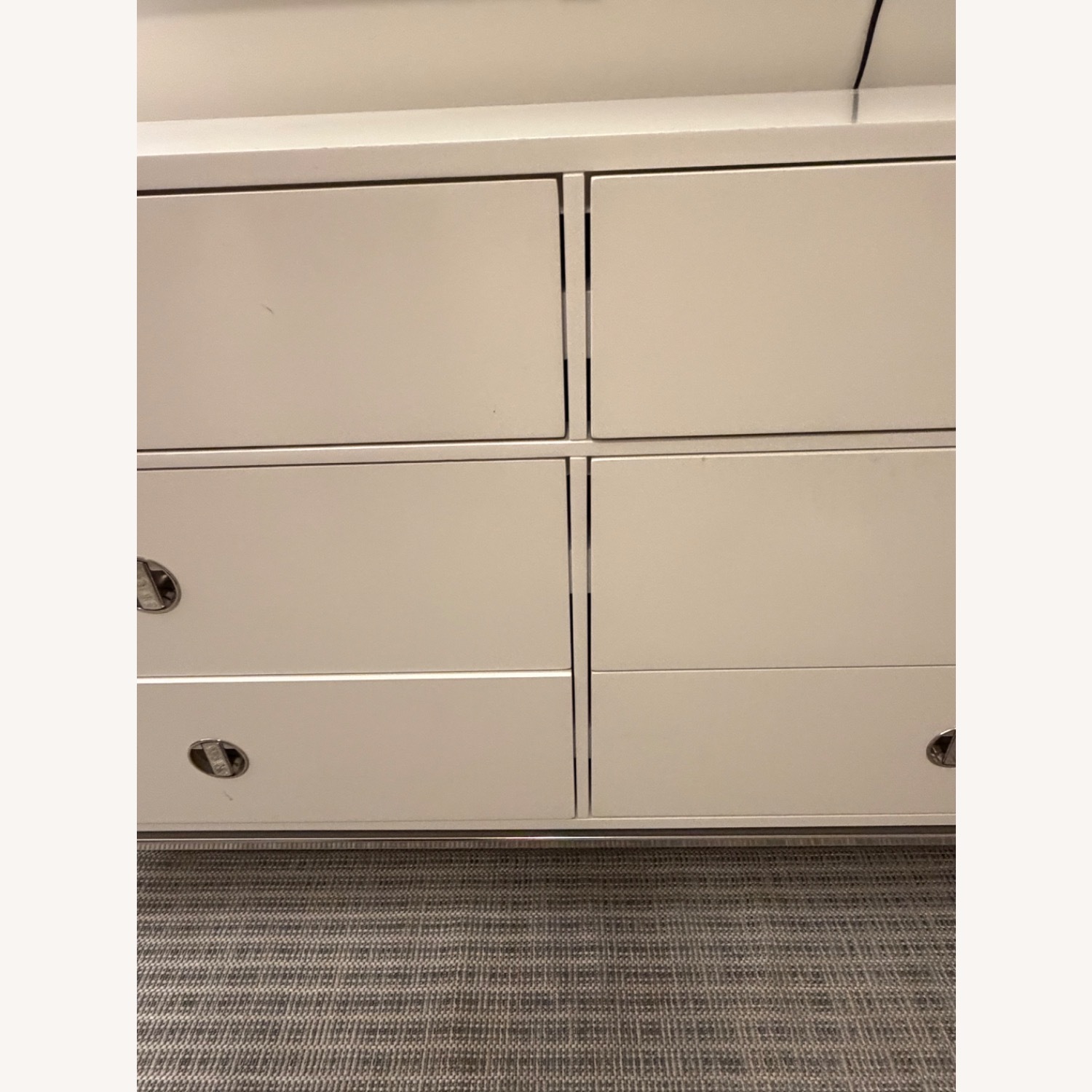 West Elm Malone White Dresser - image-5