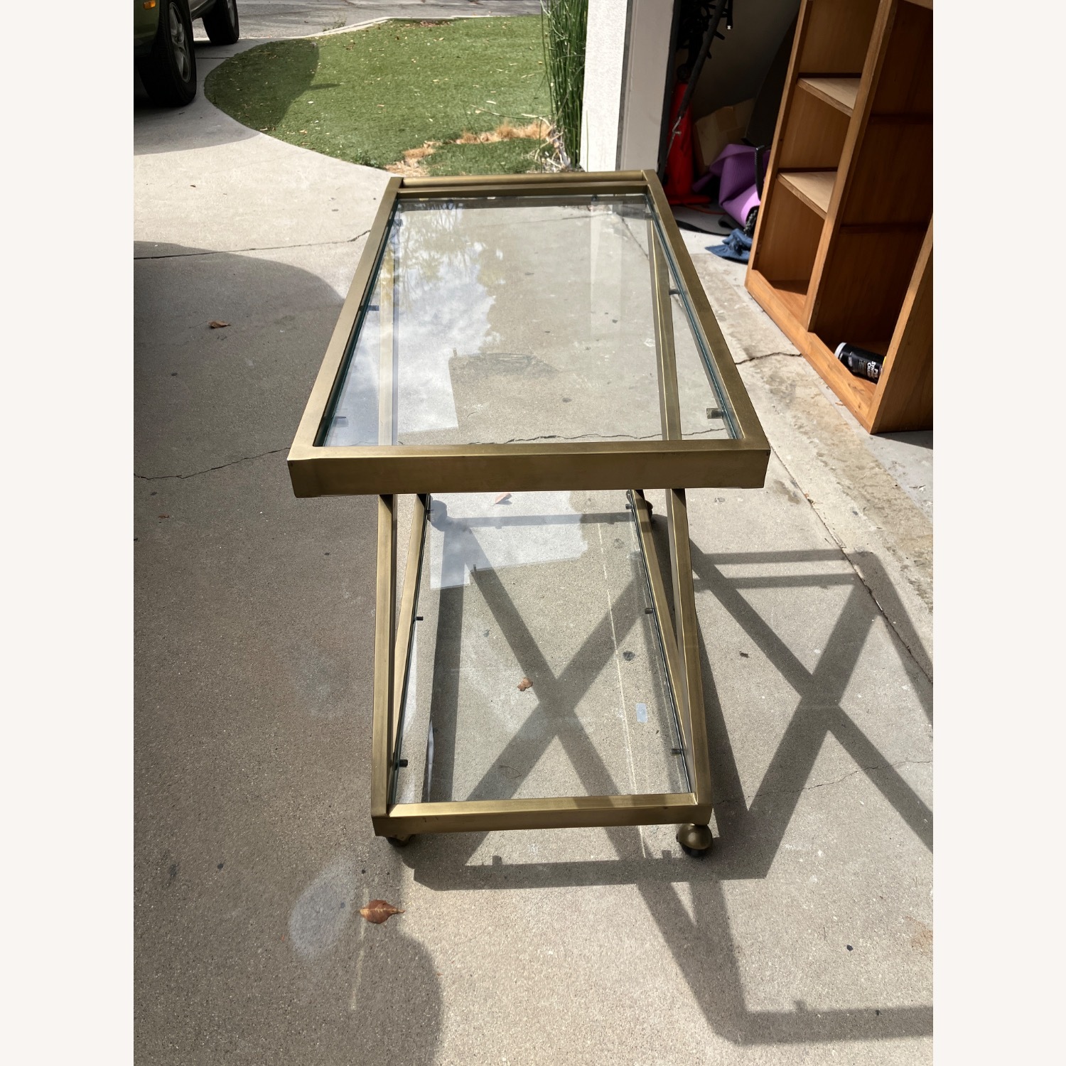 Restoration Hardware Milo Bar Cart - image-2