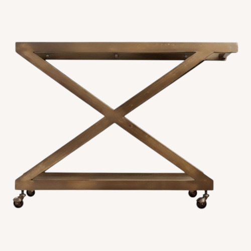 Used Restoration Hardware Milo Bar Cart for sale on AptDeco