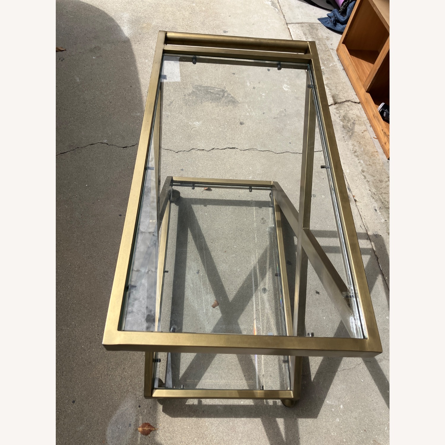 Restoration Hardware Milo Bar Cart - image-3