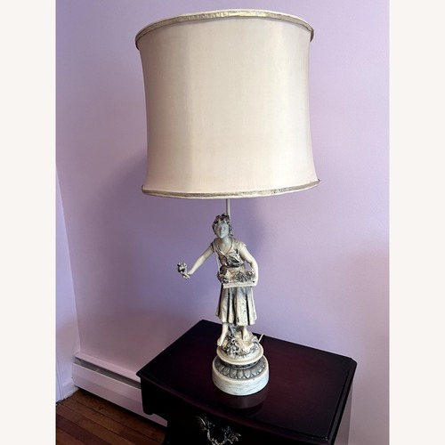 Used Vintage/Antique Bronze Table Lamp (Set of 2)  for sale on AptDeco