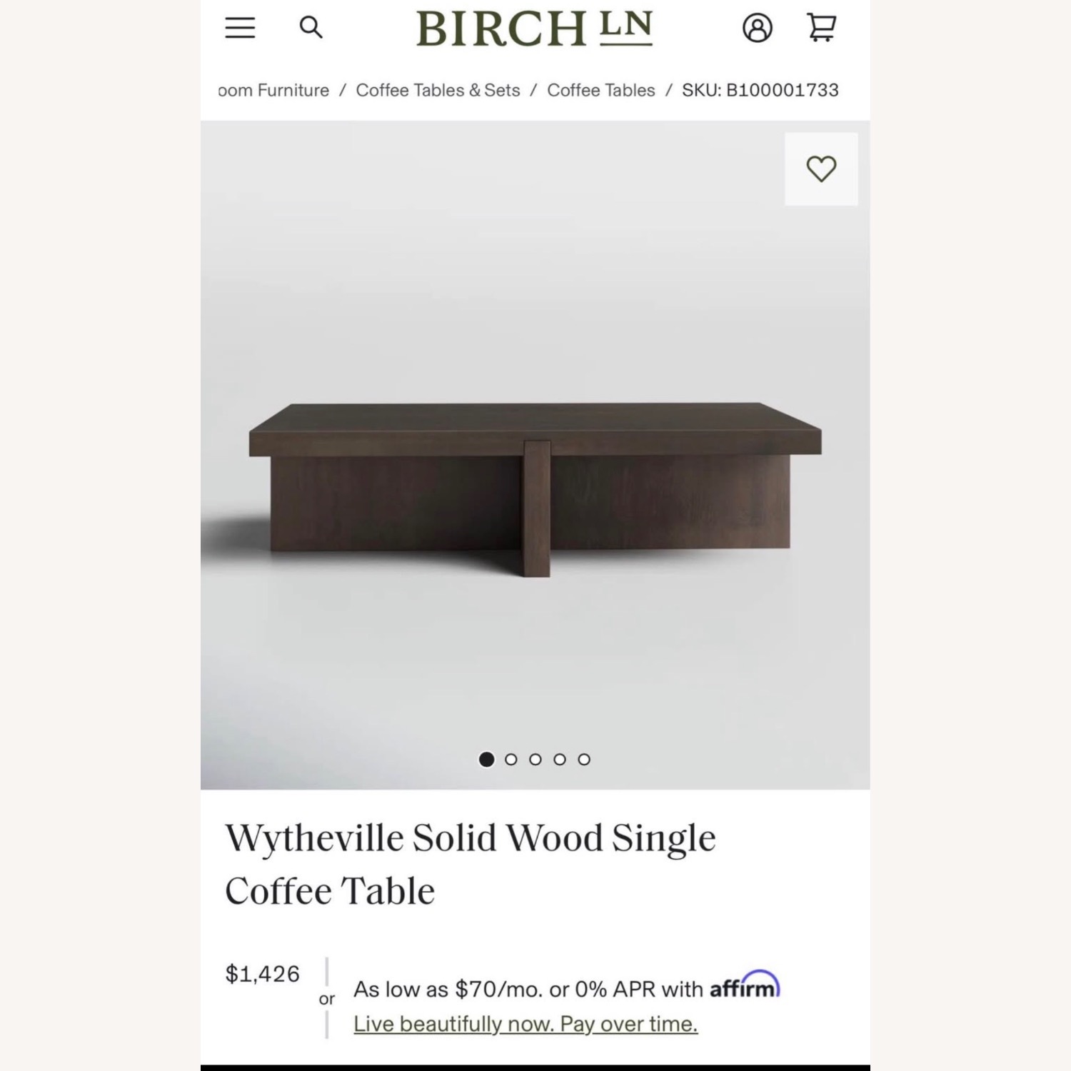 Moes Coffee Table - image-2